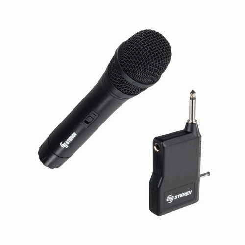 Steren - MIC-285 - Microfono inalambrico con receptor multiconexion