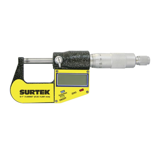 Surtek - 122230 - Micrómetro digital 0-1"