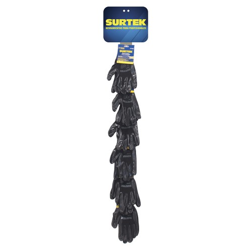 Surtek - 126445 - Tira de impulso con guantes de nitrilo