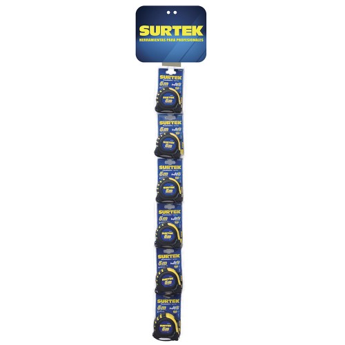 Surtek - 126448 - Tira de impulso con flexómetros anti-imp