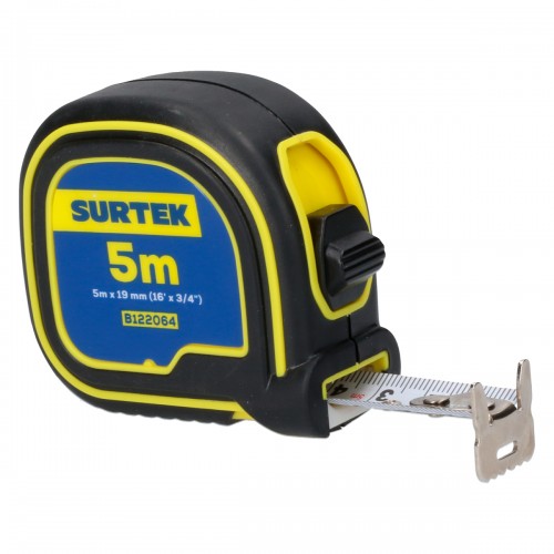 Surtek - B122064 - Flexómetro soft grip 5m x 3/4"