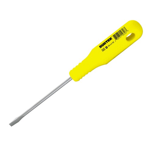 Surtek - D422 - Destornillador amarillo miniatura barra