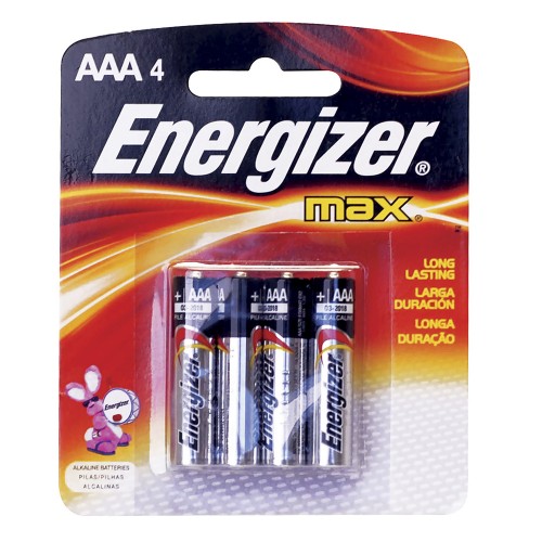 Energizer - E92BP-4 - Pila alcalina "aaa" 4 piezas