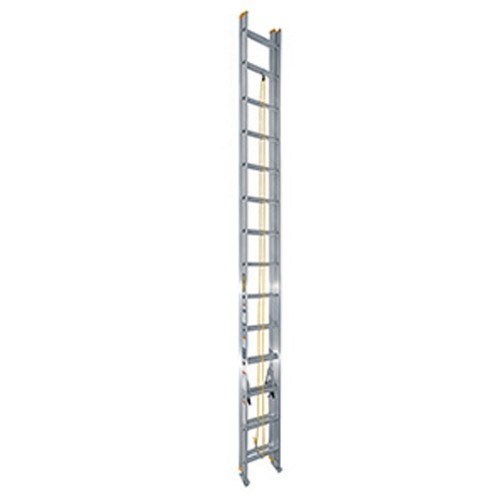 Surtek - EE24 - Escalera de extension tipo 3 de aluminio con 24 peldaños