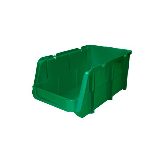 Gaveta plástica color verde pico de pato 7" x 4" x 3", SURTEK GAVV1