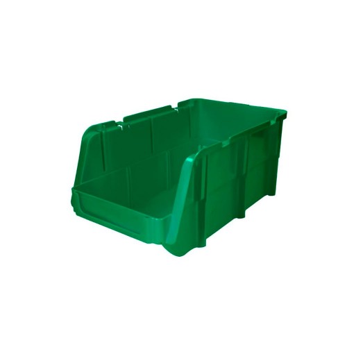 Gaveta plástica color verde pico de pato 11" x 6" x 5", SURTEK GAVV2