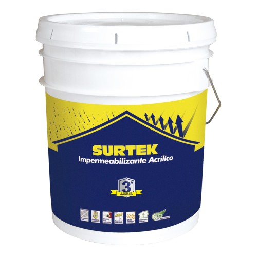Surtek - IMT3 - Impermeabilizante color terracota 19l 3