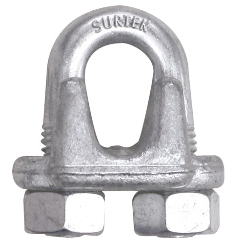 Surtek - PER3DF - Perro de acero acero forjado 1/4"