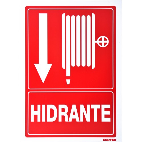 Surtek - SES45 - Señal "hidrante"