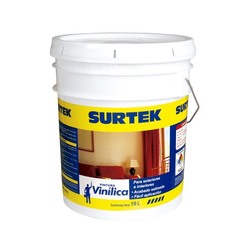 Surtek - SP20400 - Pintura vinilica blanca 19lt