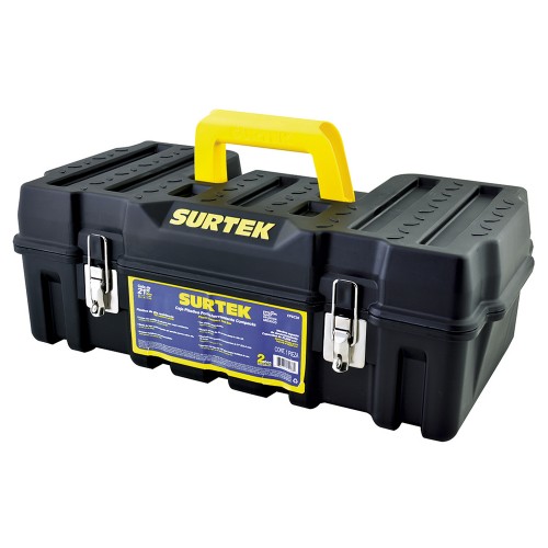 Surtek - CPSC20 - Caja portaherramienta plastica 21" compacta con broches metalicos