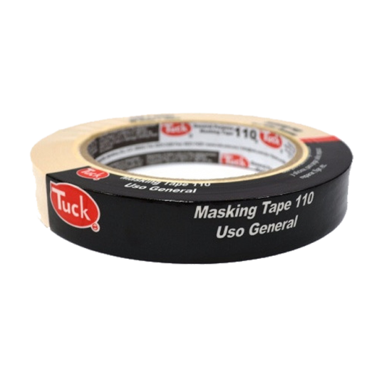 Cinta masking tape uso general 18mm x 50mts #110 - 101015